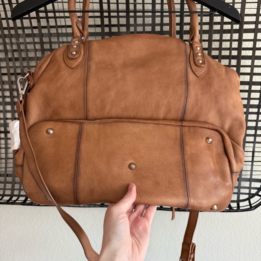 Free people We The Free Emerson Tote Bag saddle - Picture 6 of 9